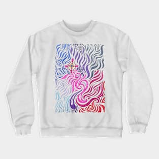 Kite in an Updraft (no background) Crewneck Sweatshirt